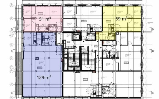 L BUREAUX de 129 m²